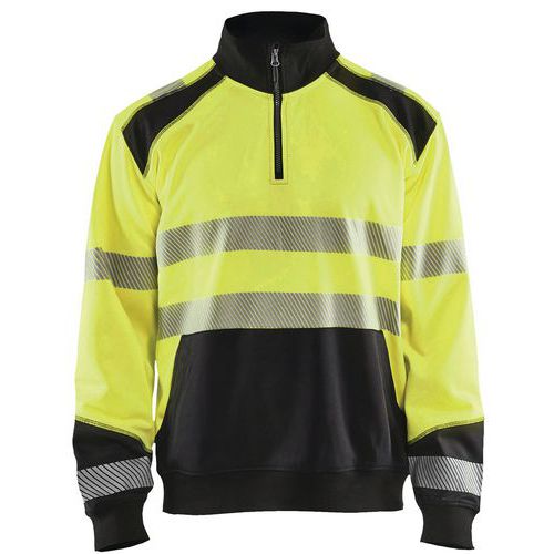 Sweat Col Camionneur Haute-visibilité Taille M