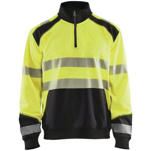 Sweat Col Camionneur Haute-visibilité Taille S