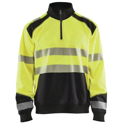 Sweat Col Camionneur Haute-visibilité Taille Xs