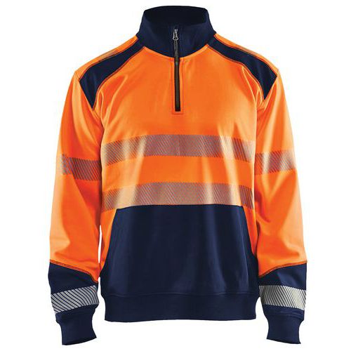 Sweat Col Camionneur Haute-visibilité Taille L