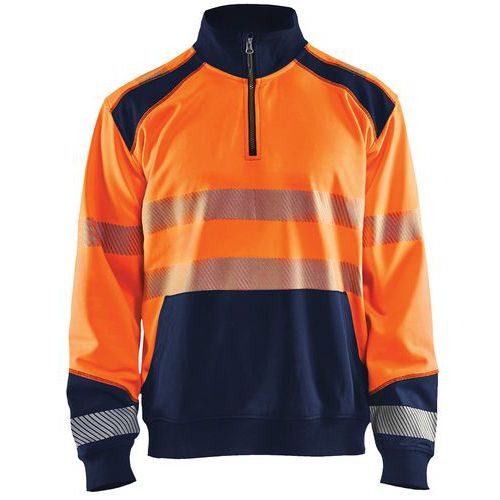 Sweat Col Camionneur Haute-visibilité Taille M