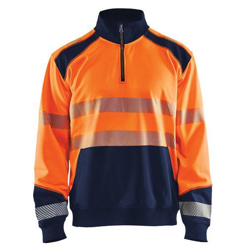 Sweat Col Camionneur Haute-visibilité Taille Xl
