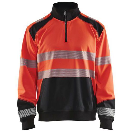 Sweat Col Camionneur Haute-visibilité Taille M