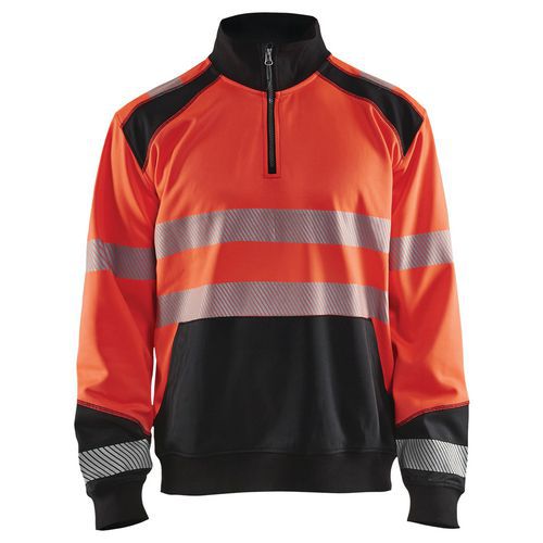 Sweat Col Camionneur Haute-visibilité Taille S