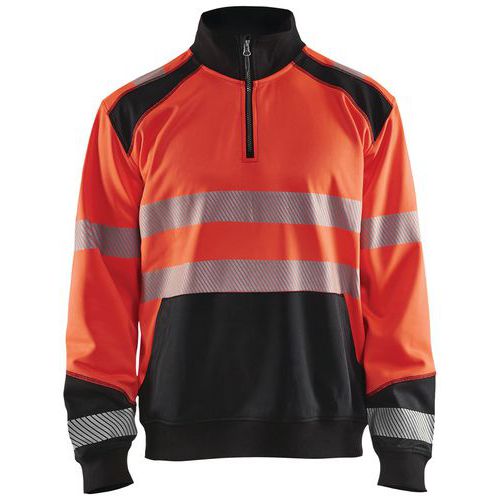 Sweat Col Camionneur Haute-visibilité Taille Xl