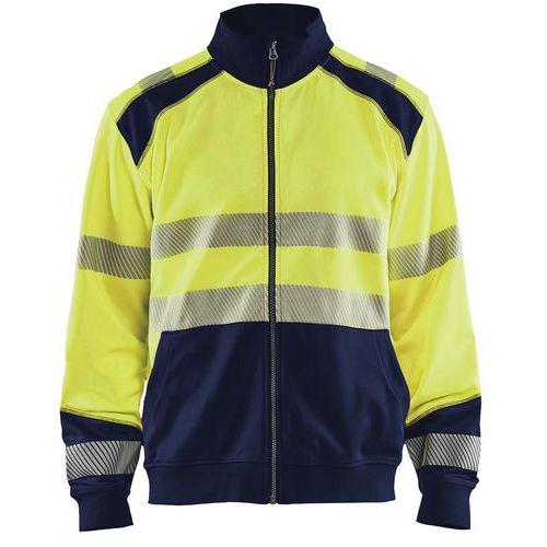 Sweat Zippé Haute-visibilité Taille L