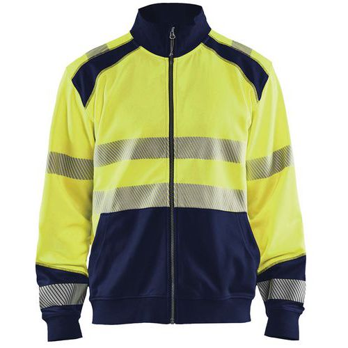 Sweat Zippé Haute-visibilité Taille S