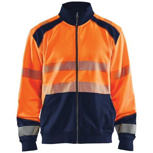 Sweat Zippé Haute-visibilité Taille S
