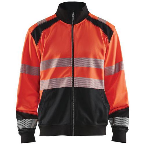 Sweat Zippé Haute-visibilité Taille Xxl