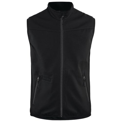 Gilet De Travail Sans Manches Noir/gris Foncé Taille 4xl