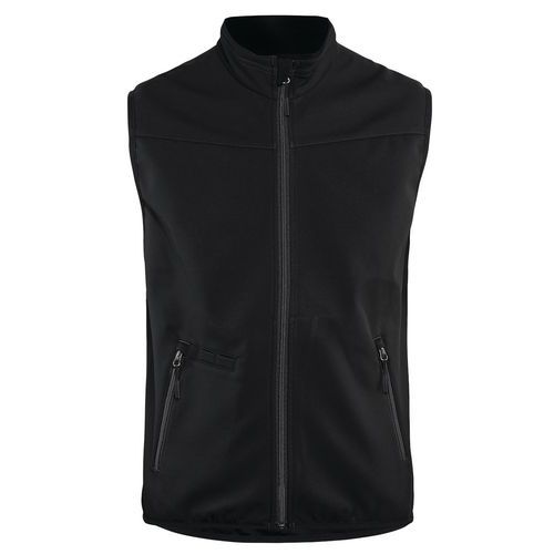 Gilet De Travail Sans Manches Noir/gris Foncé Taille Xxl