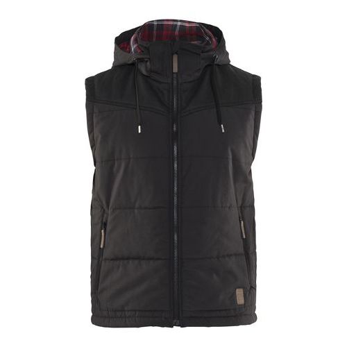 Gilet De Travail Sans Manches Doublé Gris Foncé Taille 4xl