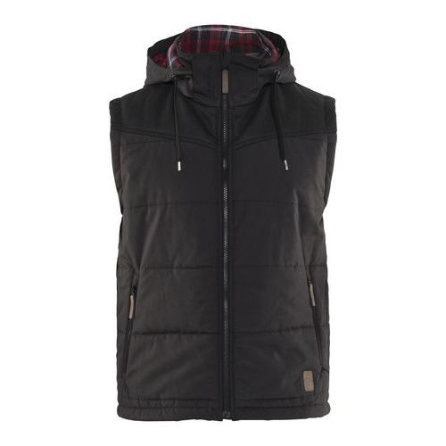 Gilet De Travail Sans Manches Doublé Gris Foncé Taille Xl