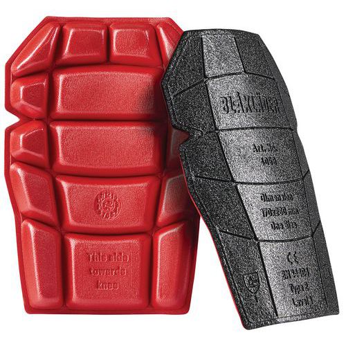 Genouillères Noir/rouge Taille Tu - 405812039956onesize