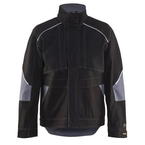 Veste Retardant-flamme Noir/gris Taille M