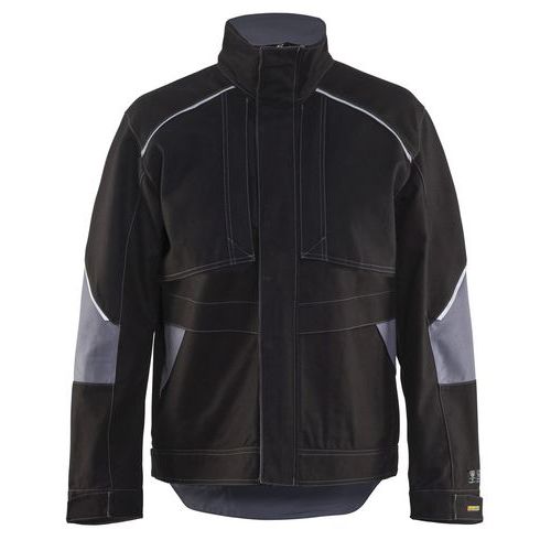 Veste Retardant-flamme Noir/gris Taille Xxxl