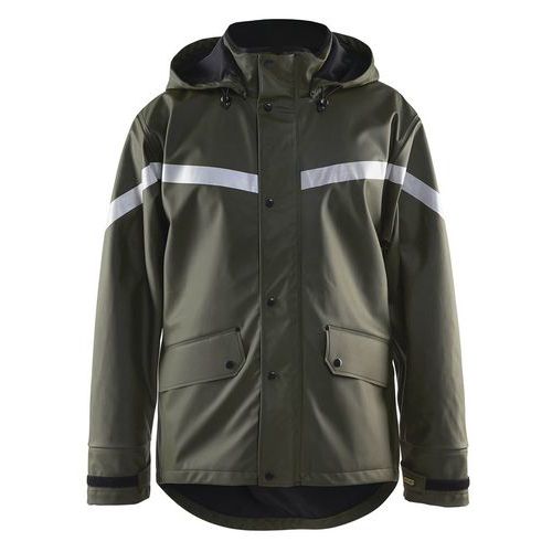 Veste De Pluie Niveau 2 Vert Armée Taille 4xl