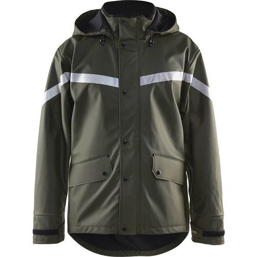 Veste De Pluie Niveau 2 Vert Armée Taille M