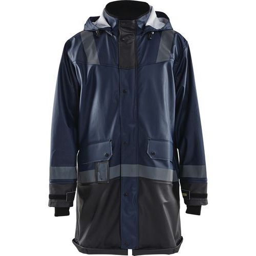 Manteau De Pluie Niveau 2 Marine Foncé/noir Taille L
