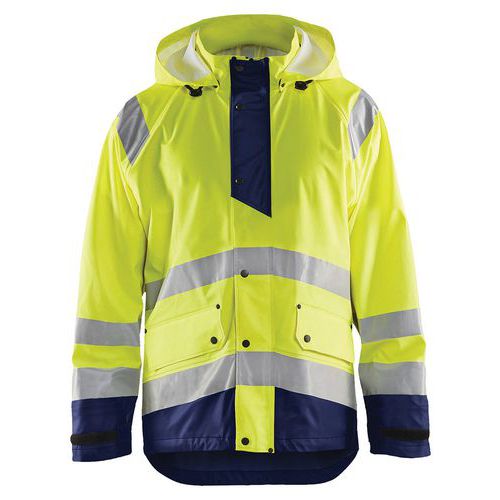 Veste De Pluie Haute Visibilité Niveau 1 Taille Xs