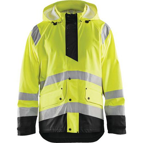 Veste De Pluie Haute Visibilité Niveau 1 Taille Xxxl