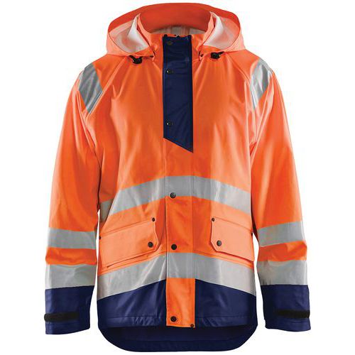 Veste De Pluie Haute Visibilité Niveau 1 Taille Xl