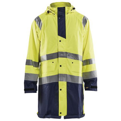 Veste De Pluie Haute Visibilité Niveau 1 Taille Xxxl