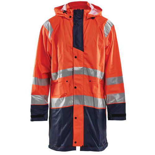 Veste De Pluie Haute Visibilité Niveau 1 Taille Xxl