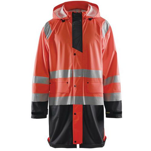 Veste De Pluie Haute Visibilité Niveau 1 Taille Xs