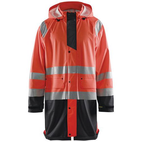 Veste De Pluie Haute Visibilité Niveau 1 Taille Xxxl