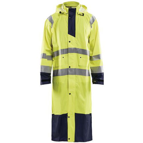 Manteau De Pluie Haute Visibilité Niveau 1 Taille S