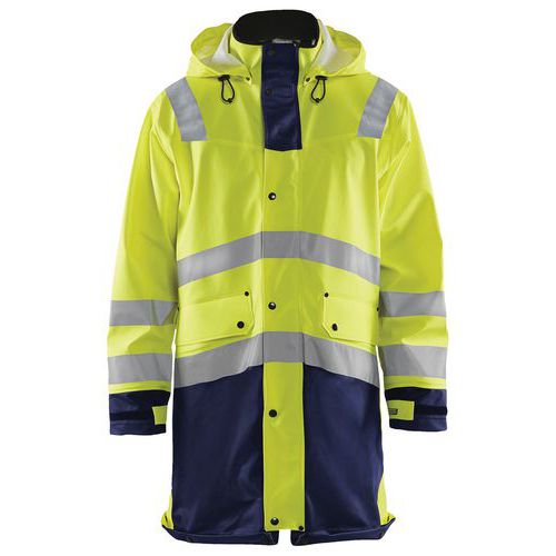 Veste De Pluie Haute Visibilité Niveau 3 Taille Xs