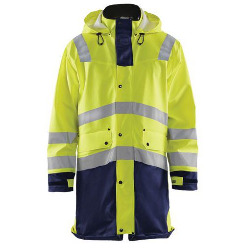 Veste De Pluie Haute Visibilité Niveau 3 Taille Xxxl - Unisexe