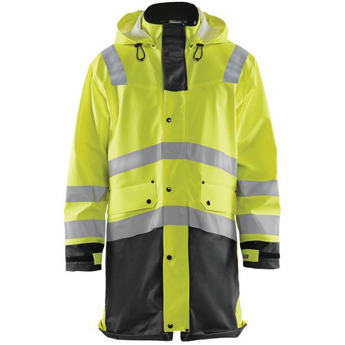 Veste De Pluie Haute Visibilité Niveau 3 Taille Xs