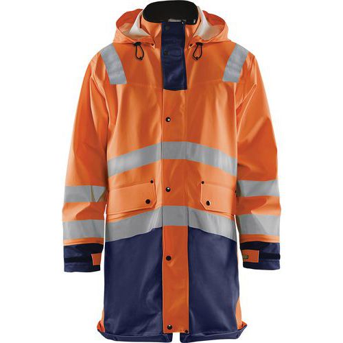 Veste De Pluie Haute Visibilité Niveau 3 Taille Xs