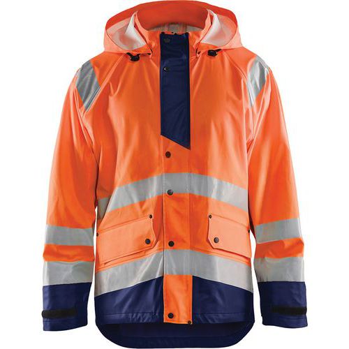 Veste De Pluie Haute Visibilité Niveau 3 Taille Xl