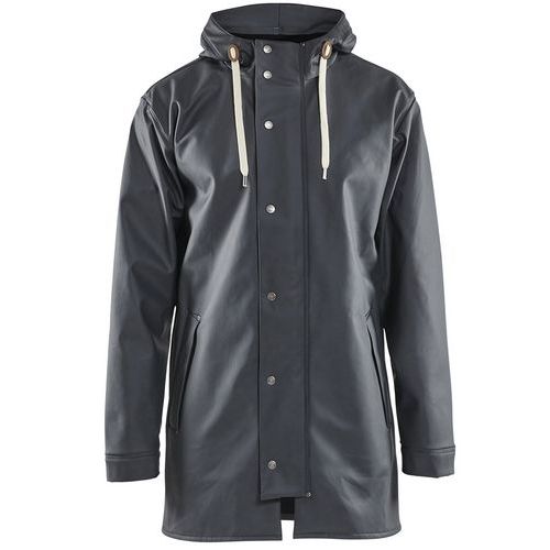 Manteau De Pluie Niveau 2 Gris Foncé Taille S