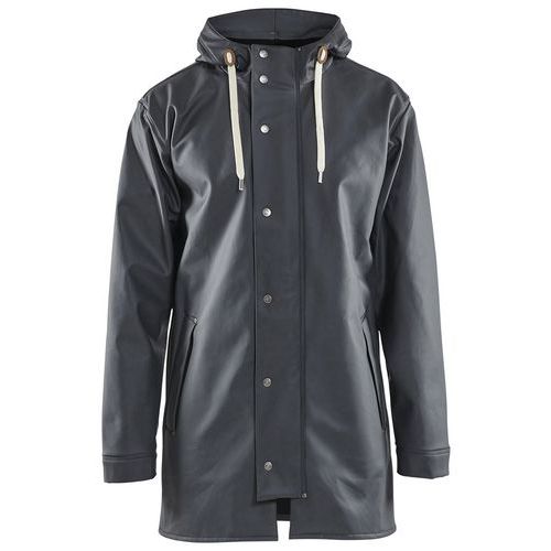Manteau De Pluie Niveau 2 Gris Foncé Taille Xs