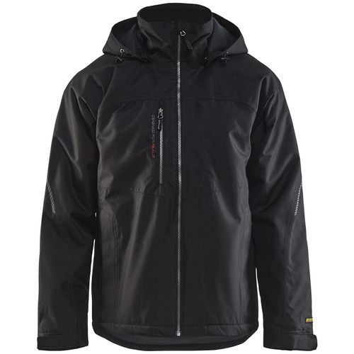 Veste De Travail Hardshell Noir Taille 5xl - Homme