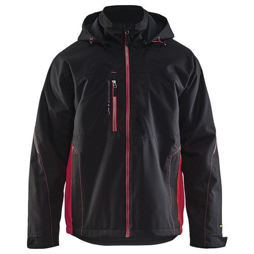 Veste De Travail Hardshell Noir/rouge Taille 4xl - 4790197799564xl