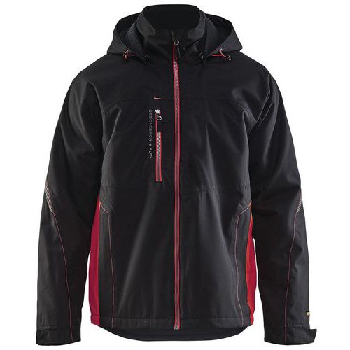 Veste De Travail Hardshell Noir/rouge Taille L - 479019779956l - Homme