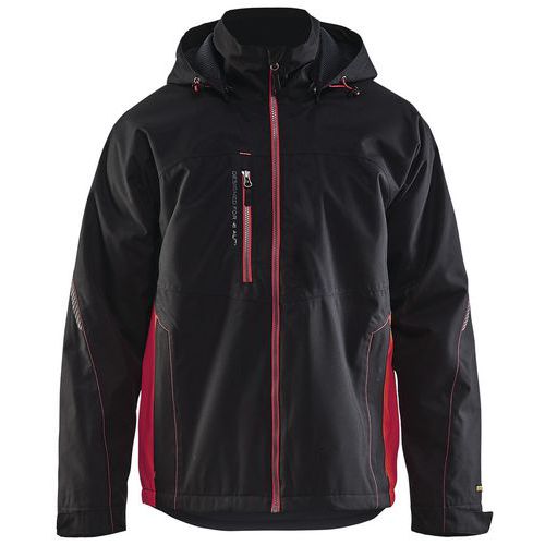 Veste De Travail Hardshell Noir/rouge Taille M - 479019779956m