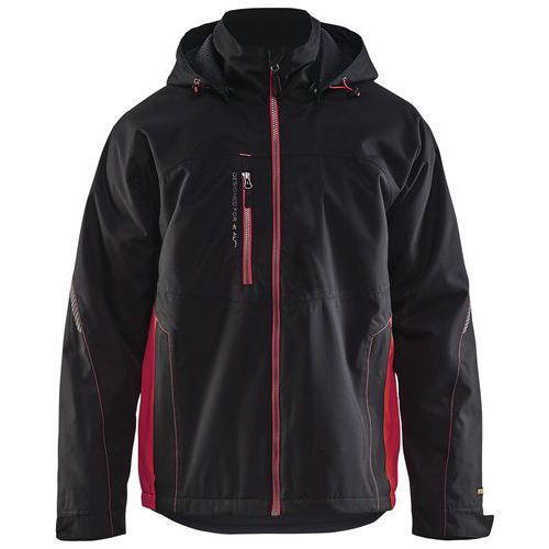 Veste De Travail Hardshell Noir/rouge Taille S - 479019779956s