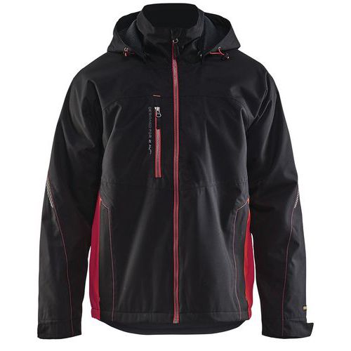 Veste De Travail Hardshell Noir/rouge Taille Xxxl - 479019779956xxxl