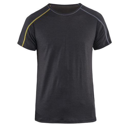 Haut De Sous-vêtements Xlight Gris Foncé/jaune Taille M