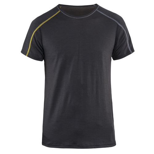 Haut De Sous-vêtements Xlight Gris Foncé/jaune Taille S