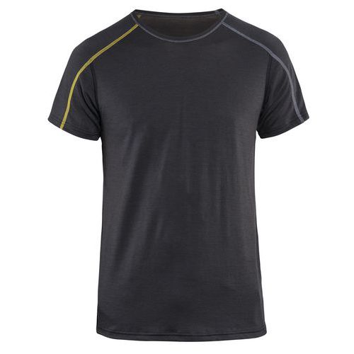 Haut De Sous-vêtements Xlight Gris Foncé/jaune Taille Xxl