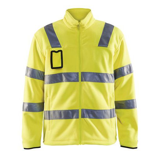 Veste Polaire Haute Visibilité Jaune Taille Xxxl