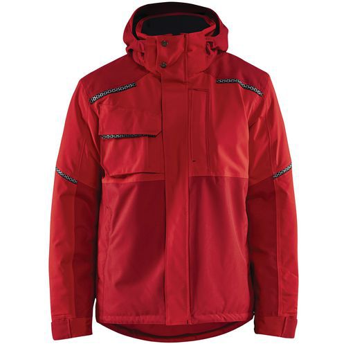 Veste De Travail Hiver Stretch 2d Rouge/rouge Foncé Taille 4xl