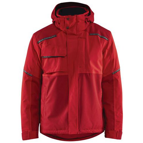 Veste De Travail Hiver Stretch 2d Rouge/rouge Foncé Taille L